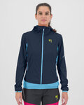KARPOS Kolarska kurtka przeciwwiatrowa - LOT EVO W - niebieski