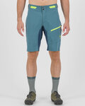 KARPOS Krótkie spodnie kolarskie bez szelek - VAL VIOLA - turkusowy