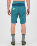 KARPOS Krótkie spodnie kolarskie bez szelek - VAL VIOLA - turkusowy