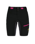 KARPOS Krótkie spodnie kolarskie bez szelek - VAL VIOLA - czarny