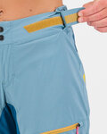 KARPOS Krótkie spodnie kolarskie bez szelek - VAL VIOLA - jasnoniebieski