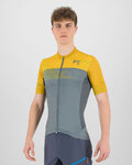 KARPOS Koszulka kolarska z krótkim rękawem - GREEN FIRE - żółty/zielony