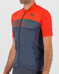 KARPOS Koszulka kolarska z krótkim rękawem - GREEN FIRE - czerwony/szary