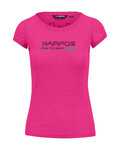 KARPOS Kolarska koszulka z krótkim rękawem - VAL FEDERIA W - różowy