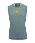 KARPOS Koszulka kolarska bez rękawów - VERVE MESH - zielony