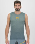 KARPOS Koszulka kolarska bez rękawów - VERVE MESH - zielony