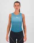 KARPOS Koszulka kolarska bez rękawów - VERVE MESH - jasnoniebieski