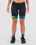 KARPOS Krótkie spodnie kolarskie bez szelek - VERVE EVO - czarny/zielony