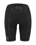 KARPOS Krótkie spodnie kolarskie bez szelek - VERVE EVO W - czarny/niebieski