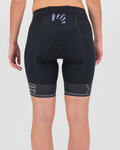 KARPOS Krótkie spodnie kolarskie bez szelek - VERVE EVO W - czarny/niebieski