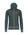 KARPOS Kolarska ocieplana kurtka - LAVAREDO WINTER - zielony