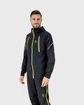 KARPOS kurtka przeciwdeszczowa - LAVAREDO RAIN - czarny/zielony