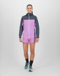 KARPOS kurtka przeciwdeszczowa - LAVAREDO RAIN EVO W - szary/fioletowy