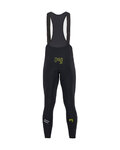 KARPOS Długie spodnie kolarskie z szelkami - VERVE WINTER BIB - czarny