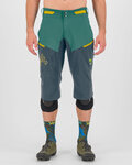 KARPOS Krótkie spodnie kolarskie bez szelek - VAL FEDERIA EVO - zielony