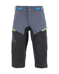 KARPOS Krótkie spodnie kolarskie bez szelek - VAL FEDERIA EVO - szary/czarny
