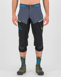 KARPOS Krótkie spodnie kolarskie bez szelek - VAL FEDERIA EVO - szary/czarny