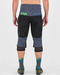 KARPOS Krótkie spodnie kolarskie bez szelek - VAL FEDERIA EVO - szary/czarny