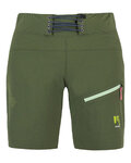 KARPOS Krótkie spodnie kolarskie bez szelek - VAL DI DENTRO W - zielony
