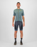 KARPOS Koszulka kolarska z krótkim rękawem - VAL VIOLA - szary