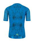 KARPOS Koszulka kolarska z krótkim rękawem - VAL VIOLA - niebieski/zielony