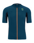 KARPOS Koszulka kolarska z krótkim rękawem - PRALONGIA EVO - niebieski
