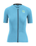 KARPOS Koszulka kolarska z krótkim rękawem - PRALONGIA EVO W - niebieski