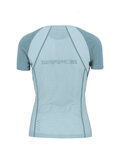 KARPOS Kolarska koszulka z krótkim rękawem - LAVAREDO EVO W - niebieski/szary