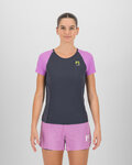 KARPOS Kolarska koszulka z krótkim rękawem - LAVAREDO EVO W - czarny/różowy