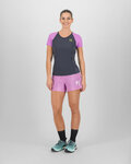 KARPOS Kolarska koszulka z krótkim rękawem - LAVAREDO EVO W - czarny/różowy