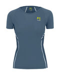 KARPOS Kolarska koszulka z krótkim rękawem - LAVAREDO EVO W - niebieski