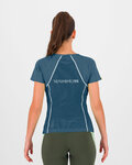 KARPOS Kolarska koszulka z krótkim rękawem - LAVAREDO EVO W - niebieski