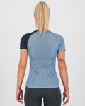 KARPOS Kolarska koszulka z krótkim rękawem - DINAMICO OCTA W - niebieski