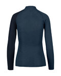 KARPOS Kolarska koszulka z długim rękawem - DINAMICO OCTA W - niebieski