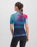 SPORTFUL Koszulka kolarska z krótkim rękawem - PETER SAGAN SUPERGIARA - niebieski/różowy