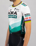 SPORTFUL Koszulka kolarska z krótkim rękawem - BOMBER BORA - biały/zielony