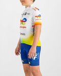 SPORTFUL Koszulka kolarska z krótkim rękawem - TOTAL ENERGIES KIDS - biały/kolorowy