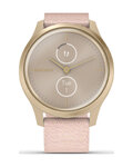 GARMIN smartwatch - VIVOMOVE STYLE - złoty/różowy