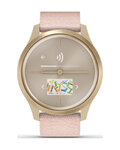 GARMIN smartwatch - VIVOMOVE STYLE - złoty/różowy