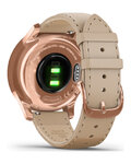 GARMIN smartwatch - VIVOMOVE LUXE 18K ROSE GOLD - różowy/złoty/beżowy