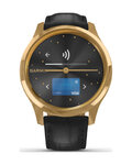 GARMIN smartwatch - VIVOMOVE LUXE 24K GOLD - czarny/złoty