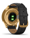 GARMIN smartwatch - VIVOMOVE LUXE 24K GOLD - czarny/złoty