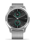 GARMIN smartwatch - VIVOMOVE LUXE - srebrny