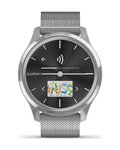GARMIN smartwatch - VIVOMOVE LUXE - srebrny