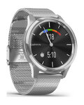 GARMIN smartwatch - VIVOMOVE LUXE - srebrny