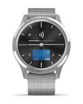 GARMIN smartwatch - VIVOMOVE LUXE - srebrny