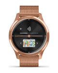 GARMIN smartwatch - VIVOMOVE LUXE 18K ROSE GOLD - różowy/złoty