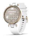 GARMIN smartwatch - LILY - biały/złoty