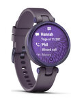 GARMIN smartwatch - LILY - czarny/fioletowy