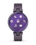 GARMIN smartwatch - LILY - czarny/fioletowy